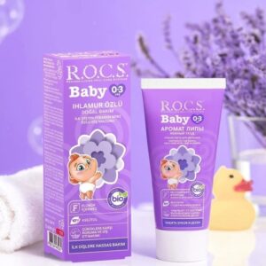 Rocs Baby Ihlamur Özlü 0-3 Yaş Florürsüz Diş Macunu 45 ml