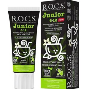 Rocs Junior Bitki İçerikli 6-12 Yaş Florürsüz Diş Macunu 60 ml